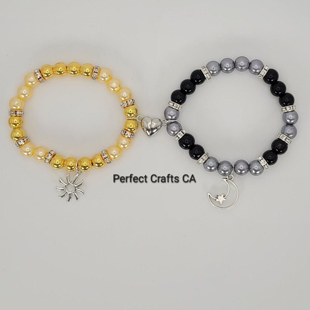 2pcs Milan Rope Sun Moon Couple Bracelet A Pair Of Promises And Promises Bracele