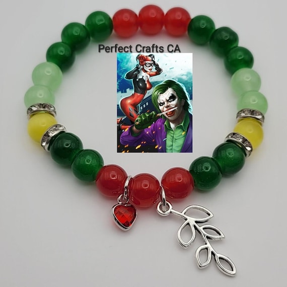 Buy Harley Quinn and the Joker Couples Bracelets, Couples Gift, Dc Comics  Bracelets, Movie the Joker, Gift Idea for Him and Her Online in India - Etsy