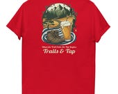 Where the Trail Ends - Original Hiking Shirt by Trails & Tap