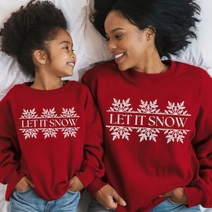 Matching Holiday Sweater: Family Sweatshirt Great for Holiday Parties or X-Mas Vacation Fun