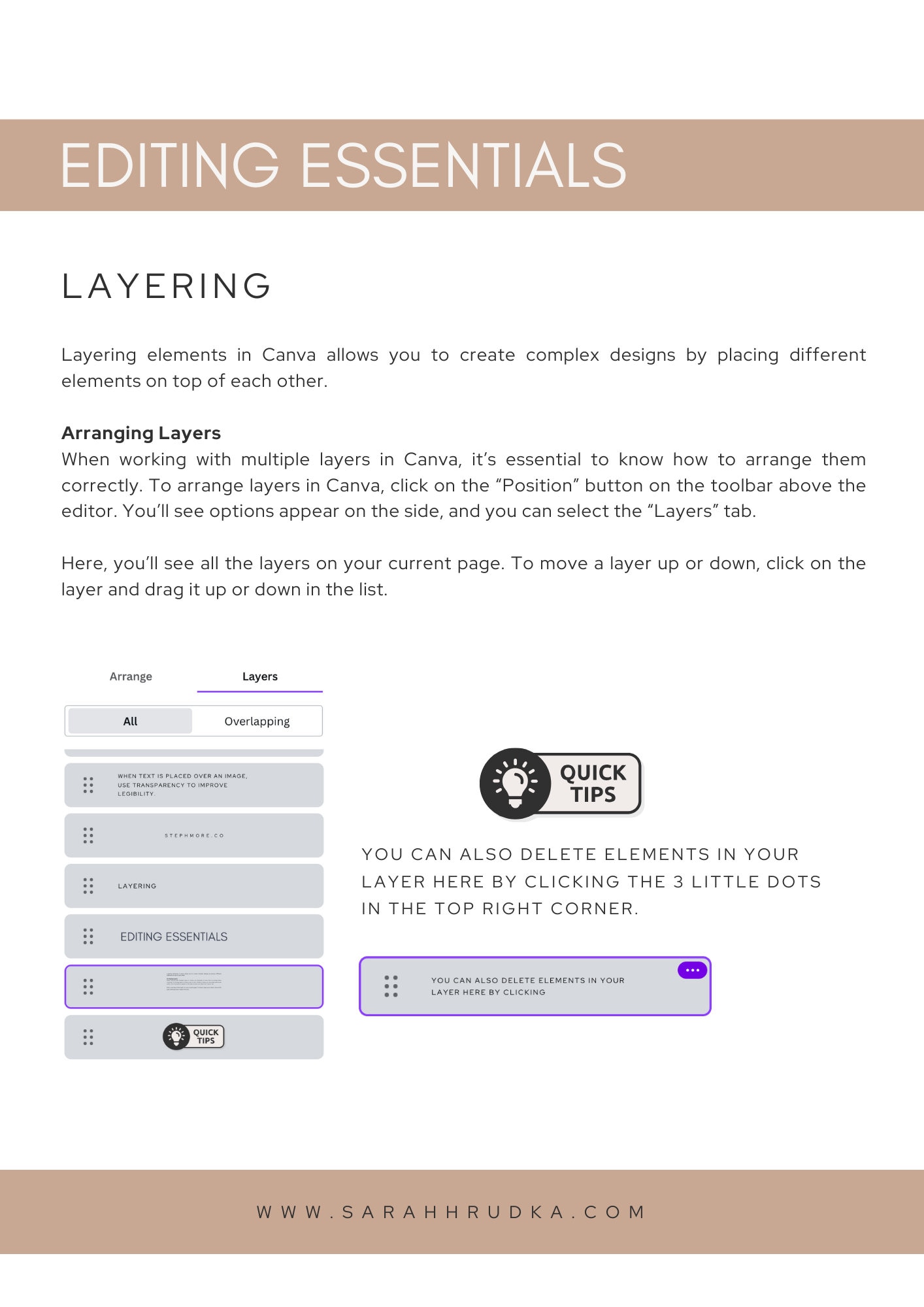 HOW TO USE CANVA visual data 4