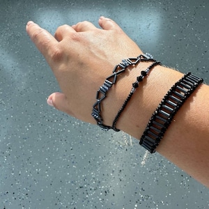 Set of 3 Beaded Bracelet, bracelets for women, beaded bracelet, gift for her, minimalist jewelry, minimalist bracelet, boho bracelet