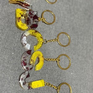 Letter Keychains