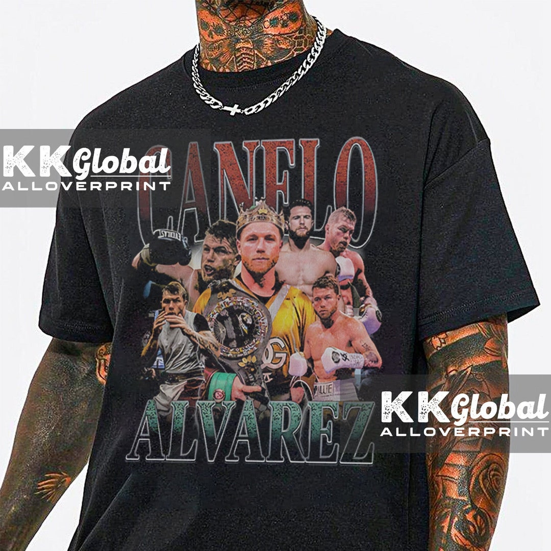 Vintage Bootleg Style Canelo Alvarez Shirt Canelo Alvarez Etsy