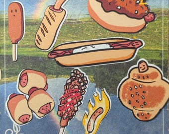 Hotdawgs Sticker Pack: Cute Hot Dog Theme Stickers