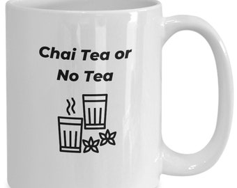 Verre à thé chai, mug, amateurs de thé, idée cadeau