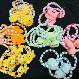 Squishy Animal Kandi Bracelets