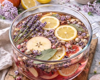 Lilac Breeze Simmer Pot – Fresh Lilac & Citrus – Lemon Apple Lavender – Spring Floral Home Fragrance