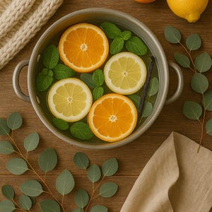 Fresh Stovetop Potpourri | Lemon Lavender | Eucalyptus Mint | Clean Home | Scents Spring Springtime Potpourri Fresh Natural Smell