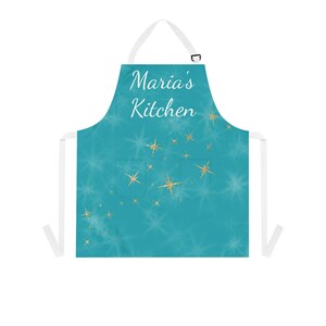 Grilling Apron, Personalized Cooking Apron for BBQ Parties,Birthday Gifts, Mother&#39;s Day, Adjustable Neck Strap, Front Pockets, Lightweight,
