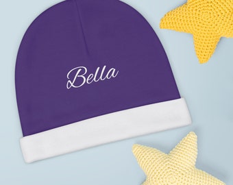 Personalizzato, Baby Beanie (AOP), regalo, compleanno, inverno, primavera, stagionale, vacanze, all'aperto, al coperto, regalo per il bambino, baby shower