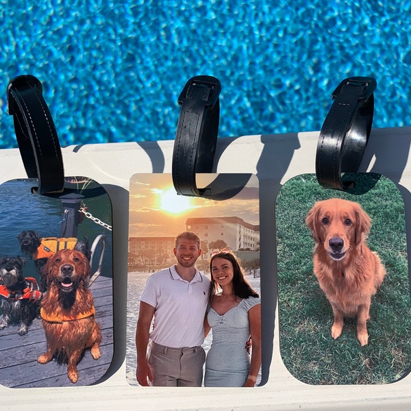 Personalized Luggage/Bag Tags, double-sided, Travel Accessories