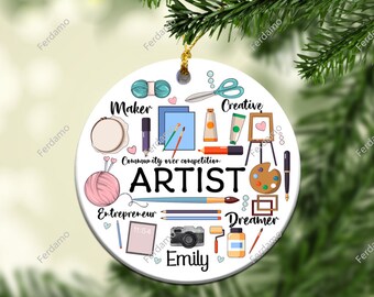 Art Teacher PRINT Gift - Artist Gift Idea - Artist Blessing - Artist Prayer  - Artist Wall Decor - Artist Christmas - Art Teacher Christmas