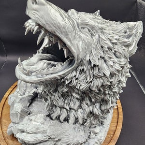 Wolf Dice Tower - Full Size