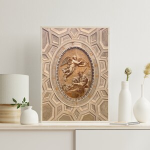 Italian Art Digital Download, Beige Wall Art Print, Italy Travel Photography, Historical Art Print, Italy Wall Art, Cultural Art Decoration