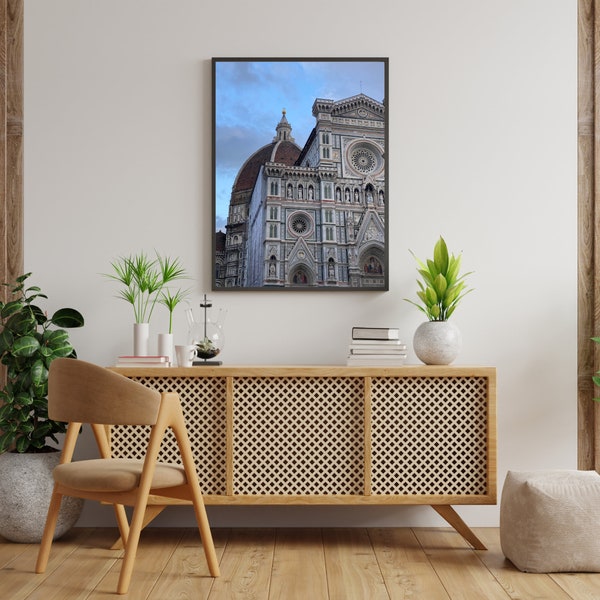 Duomo Print, Italy Wall Art, Florence Photography, Travel Art, Italian Architecture Print, European Photography Print, Historical Building