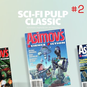 Asimov&#39;s Science Fiction (1995 No.2) Sci-Fi Pulp Magazine, Comic Books, Art and More - Fiction - Mental Science