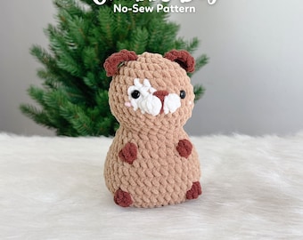 No sew Chubby Dog Crochet Pattern Bundle, Plushie Amigurumi PDF File Tutorial in English Deutsch Français Español Português