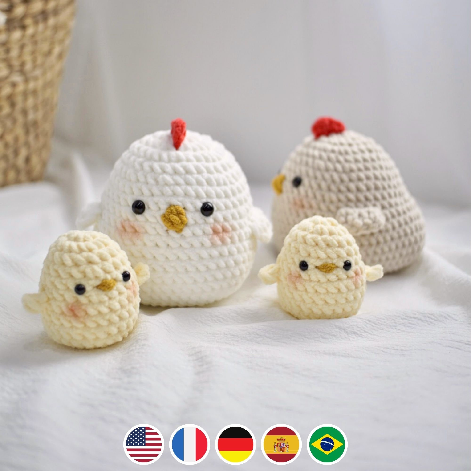 32 Potato Crochet Patterns: Spud Amigurumi, Desk Buddies, Play Food, and Clever Gag Gifts 21 Crochet Potato Chicken