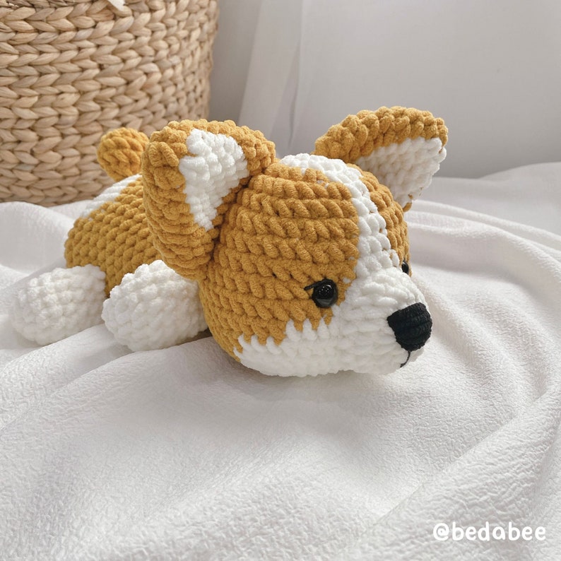 Little Corgi Amigurumi Crochet Dog Pattern bedabee 7