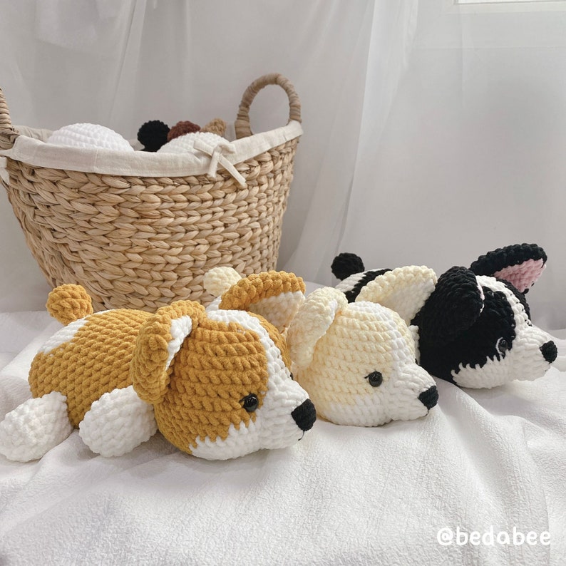 Little Corgi Amigurumi Crochet Dog Pattern bedabee 5