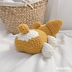 Little Corgi Amigurumi Crochet Dog Pattern bedabee 8