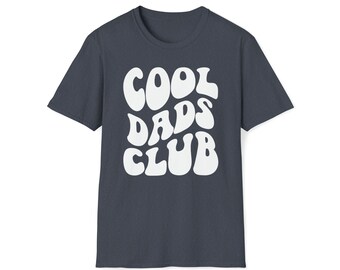 Unisex Softstyle T-Shirt, Cool Dads Club Tee, Gift for Dad, Gift for Partner