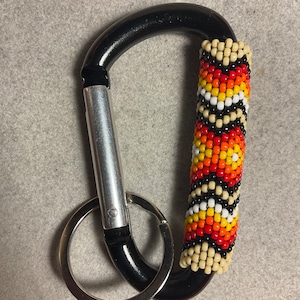 3” Beaded Carabiner