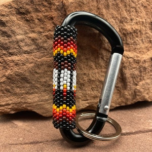 3” Beaded Carabiner