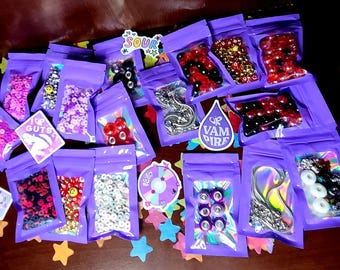 Olivia Rodrigo DIY Jewelry Kit GUTS SOUR Merch Vampire Aesthetic Butterfly Star Charm Acrylic Bubble Heishi European Bracelet Fan Gift
