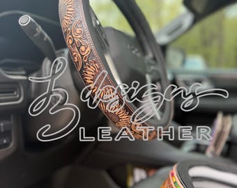 Western Garden Steering Wheel Cover
