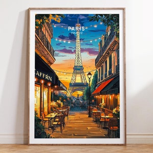 Paris Eiffel Tower France Travel Print, Paris Eiffel Tower France Poster, Paris France City Wall Art, Eiffel Tower Paris Birthday Gifts