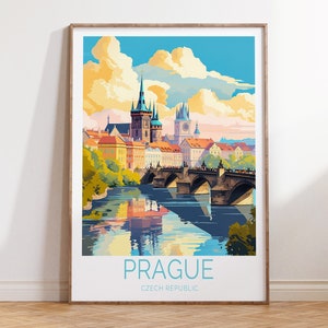 Prag Reise Poster, Prag Poster, Prag Reise Wandkunst, Prag Reise Geschenk, Geburtstagsgeschenke, Reisegeschenke, Europa Reise