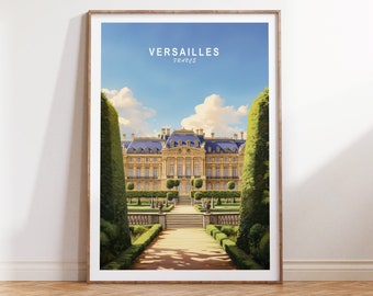 Versailles Poster, Versailles France Travel Poster, Versailles