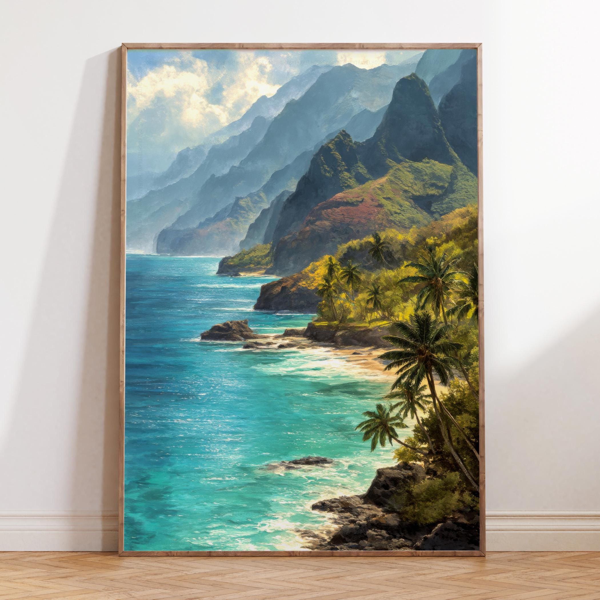 Hawaiian honu painting - Etsy 日本