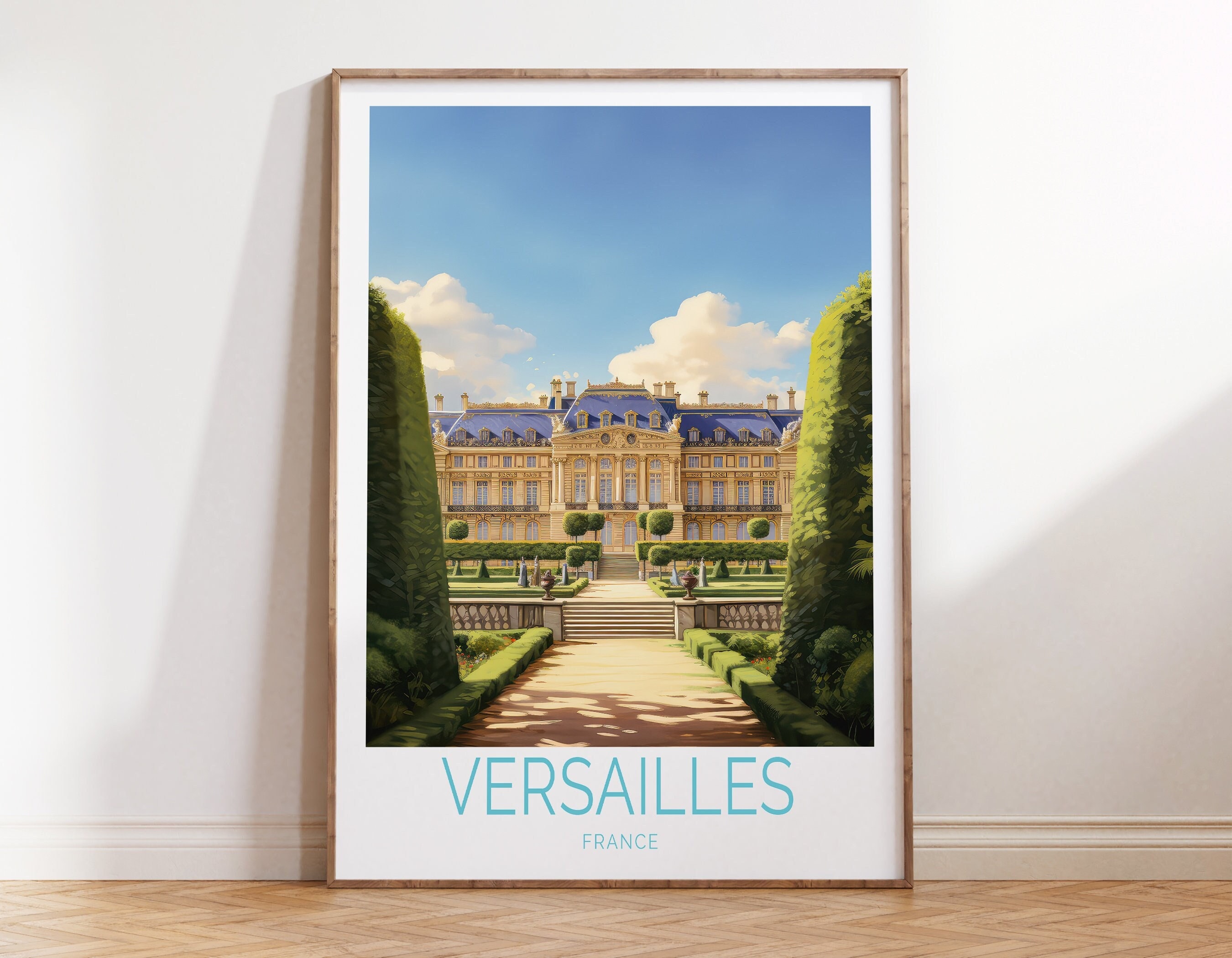 Poster Versailles - Etsy