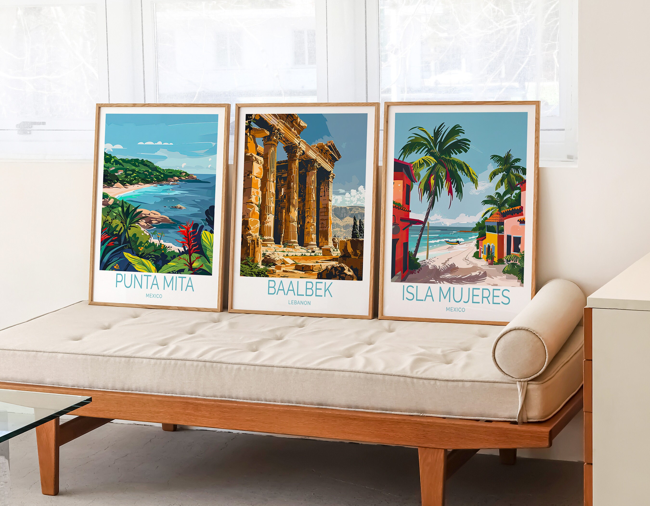 Baalbek Travel Print, Lebanon Poster, Baalbek Lebanon Travel Wall Art ...