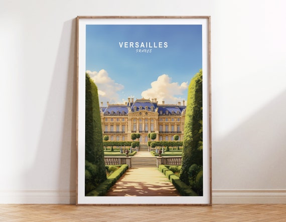 Versailles Poster, Versailles France Travel Poster, Versailles