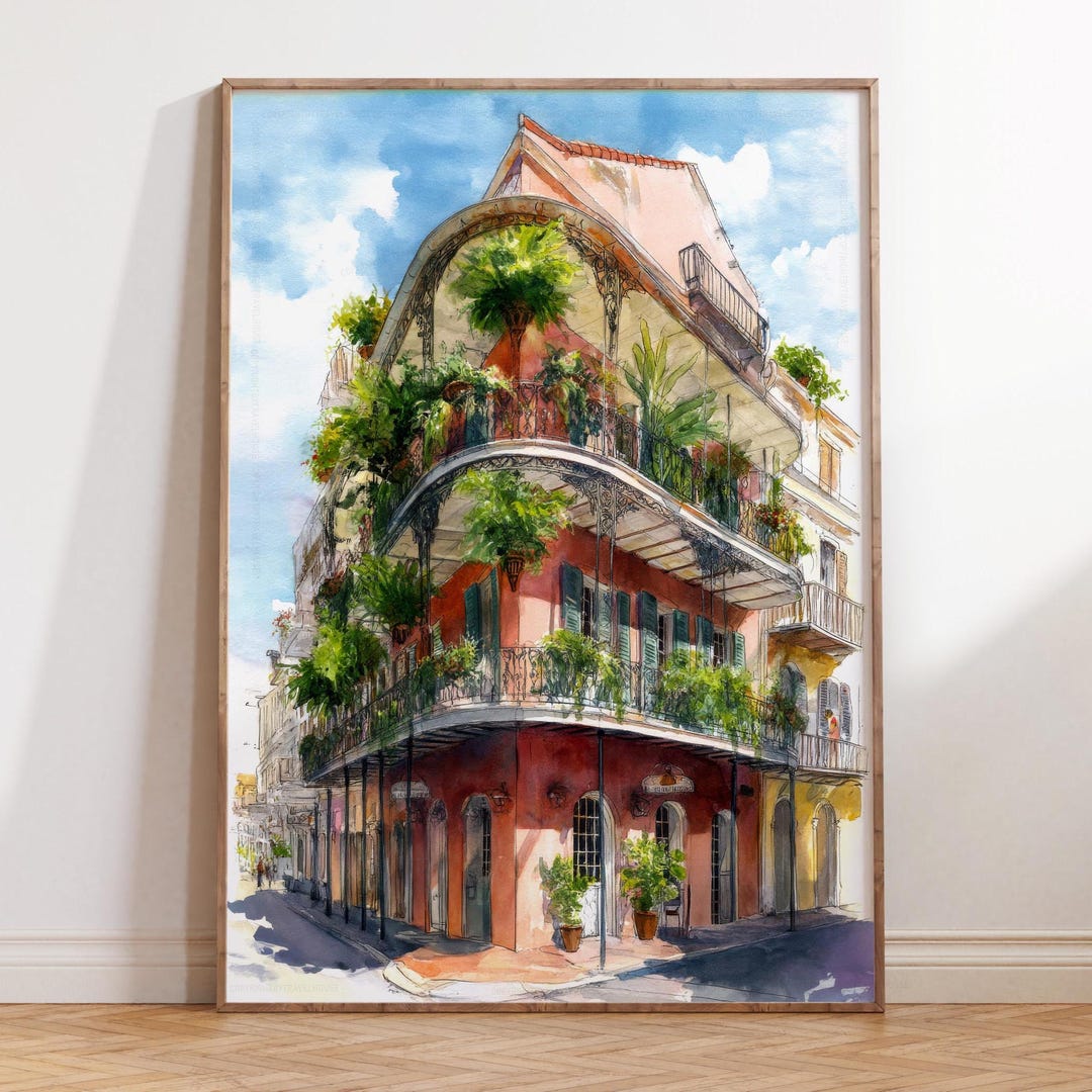 原画　「Beautiful balcony」アクリル画　オリジナル作品 原画 「Beautiful balcony」アクリル画 オリジナル作品 il_1080xN