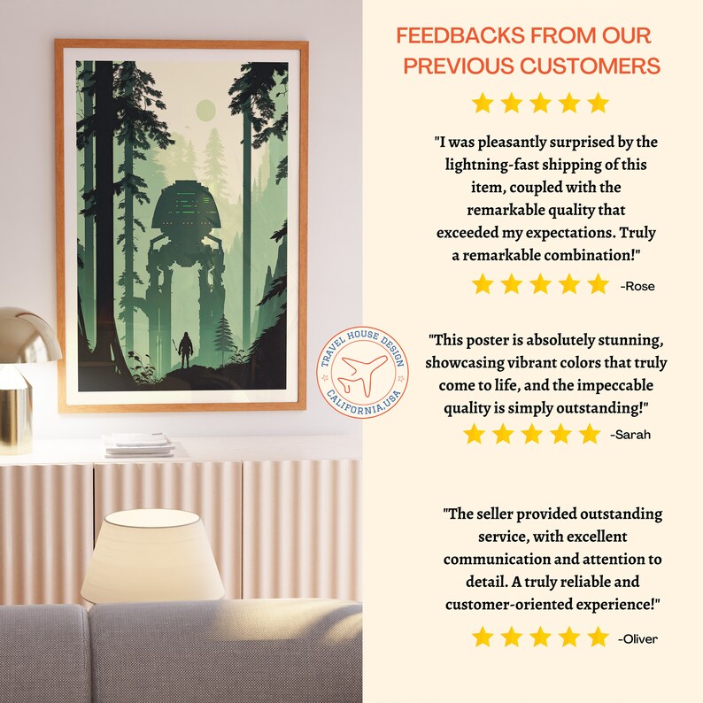 Endor Star Wars Minimalist Planet Poster, Star Wars Endor Travel Galaxy