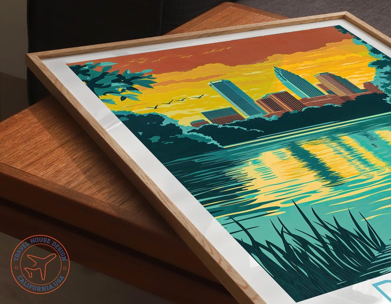 Richmond Travel Poster, Richmond Virginia Wall Art, James River Travel