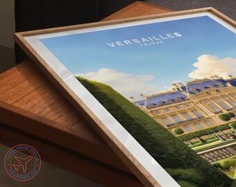 Versailles Poster, Versailles France Travel Poster, Versailles