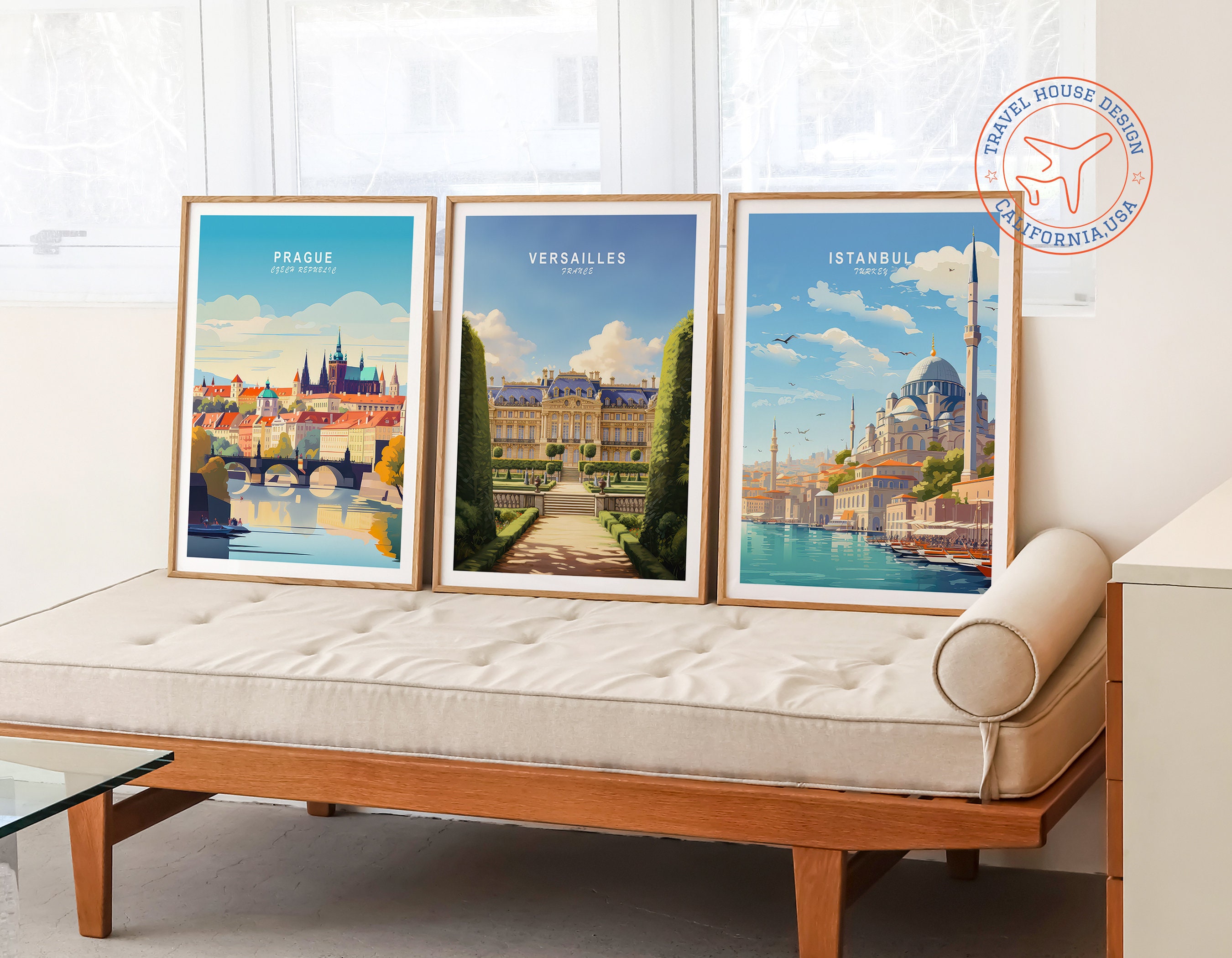 Versailles Poster, Versailles France Travel Poster, Versailles