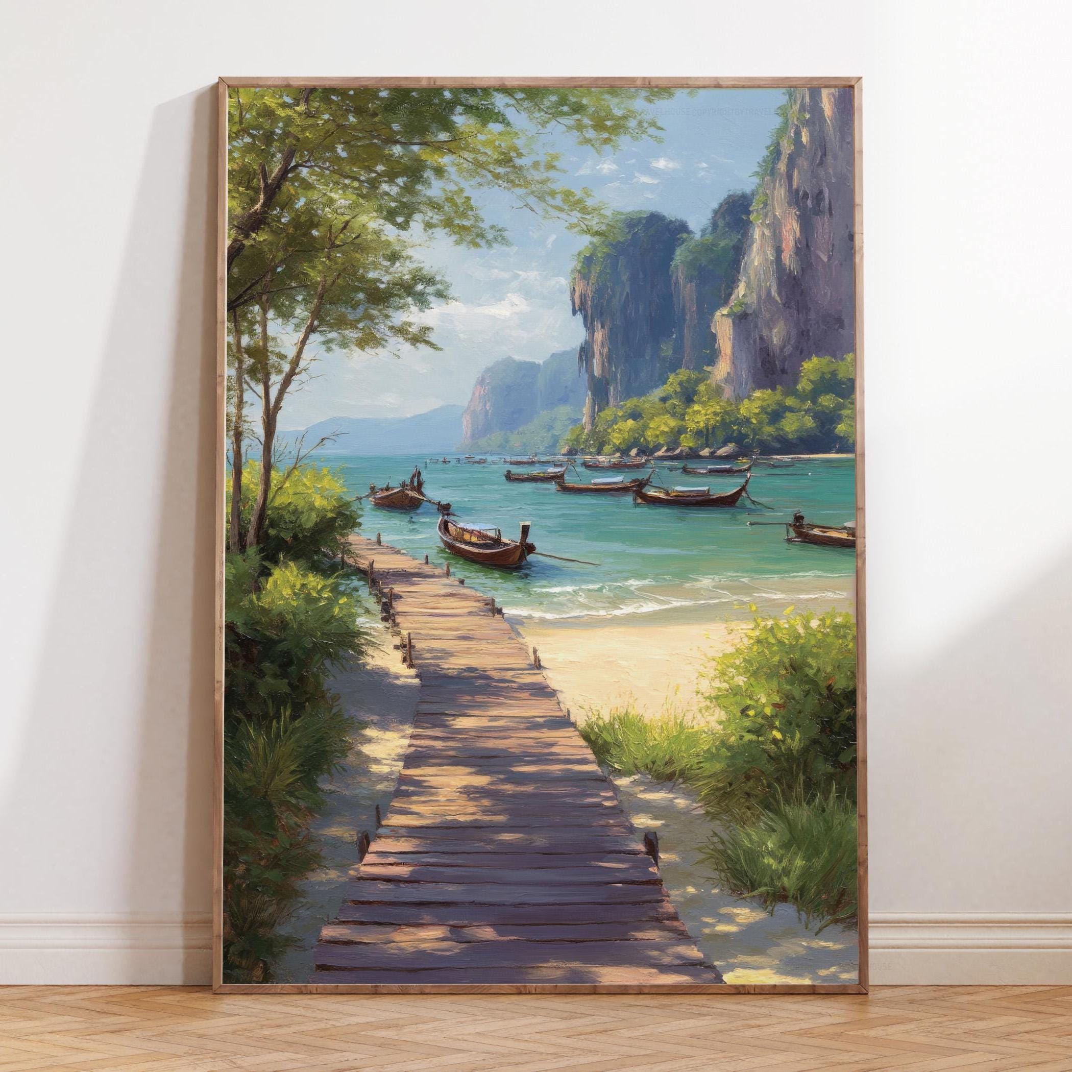 Original Thai Painting - Etsy