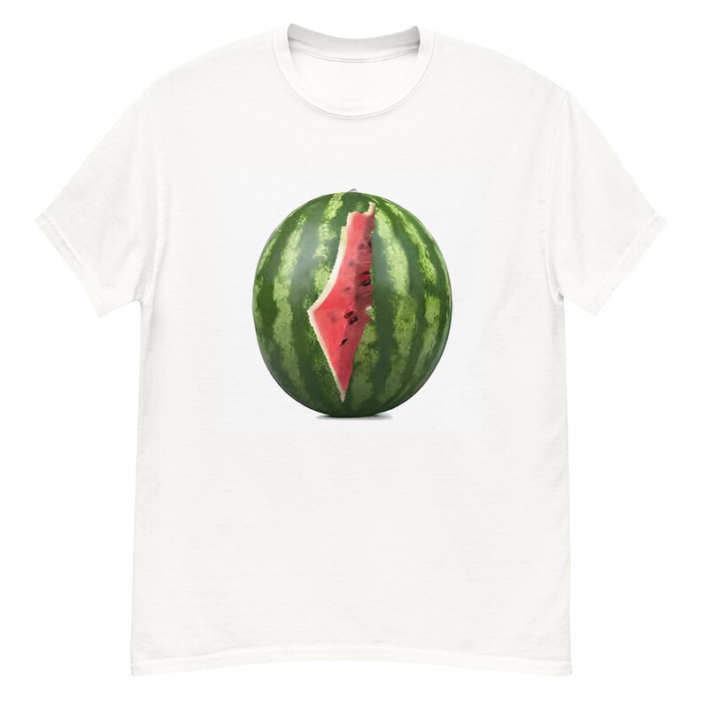 Watermelon Shirt, Palestine Watermelon T Shirt, Palestinian Shirt, Not