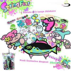 SpringFest Sticker Sheet Pack