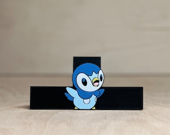 Piplup - Fully Adjustable Trading Card Display Stand