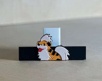 Growlithe - Fully Adjustable Trading Card Display Stand