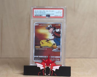 Shiny Gyarados: expositor de cartas coleccionables totalmente ajustable