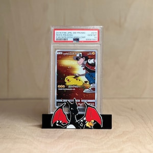 Shiny Charizard - volledig verstelbare displaystandaard voor ruilkaarten
